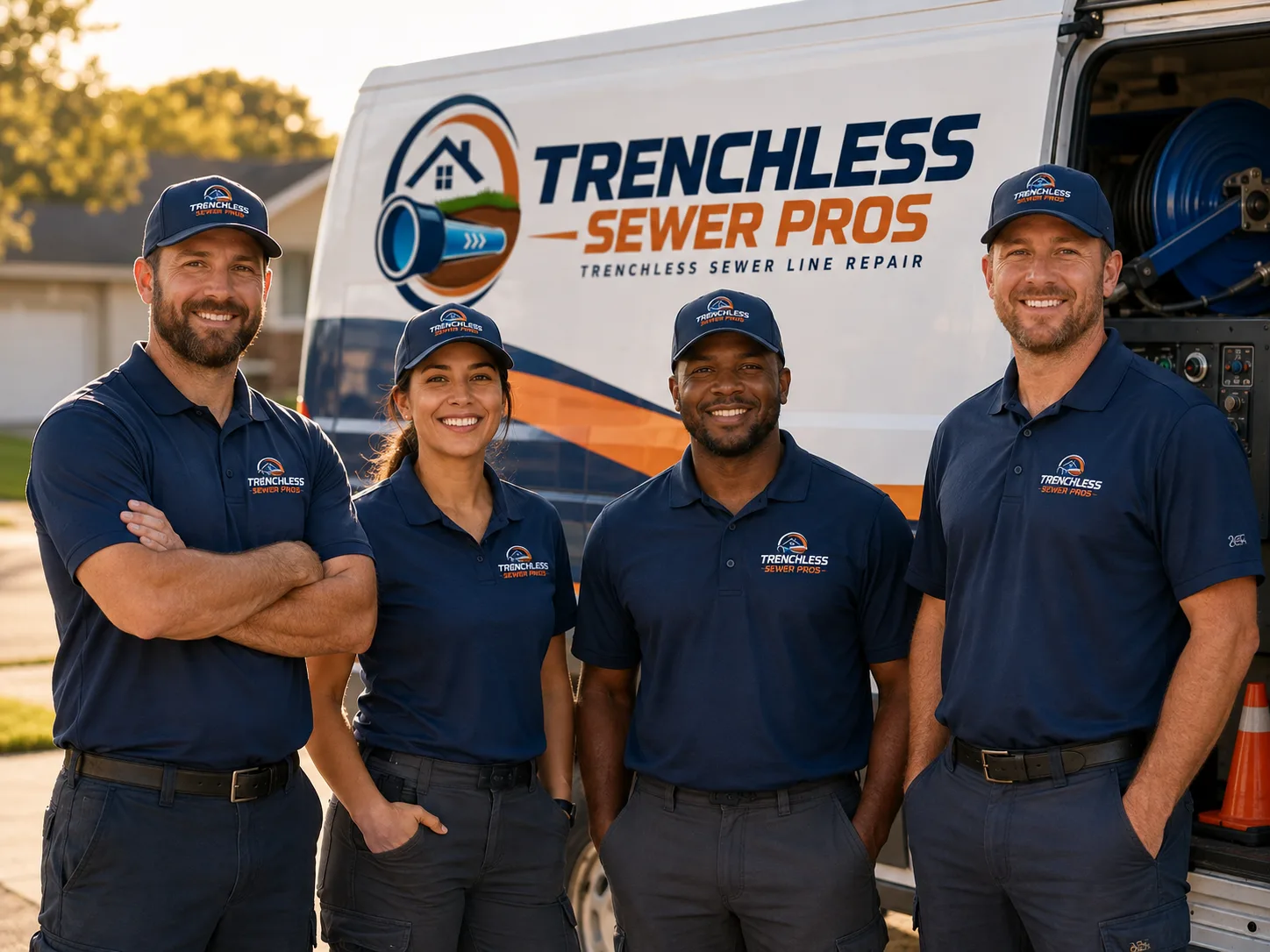 Trenchless Sewer Repair company in Amesville, OH
